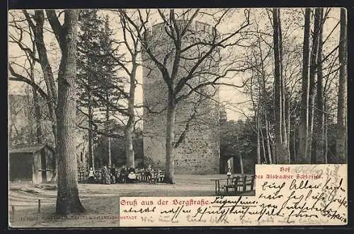 AK Jugenheim a. Bergstrasse, Alsbacher-Schloss