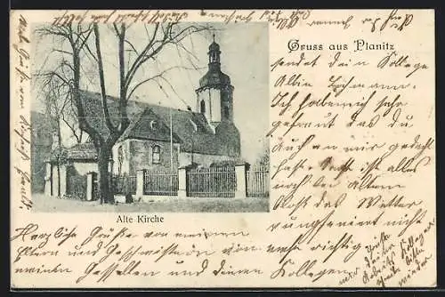 AK Planitz / Zwickau, Alte Kirche