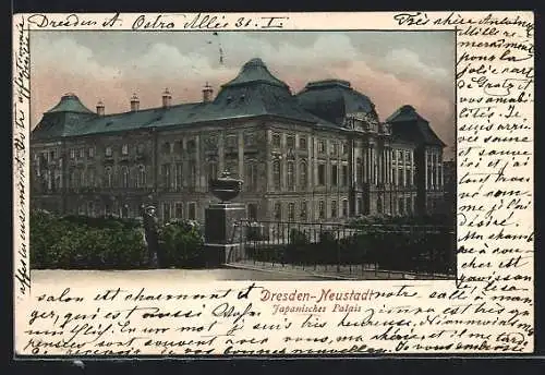 AK Dresden-Neustadt, Japanisches Palais