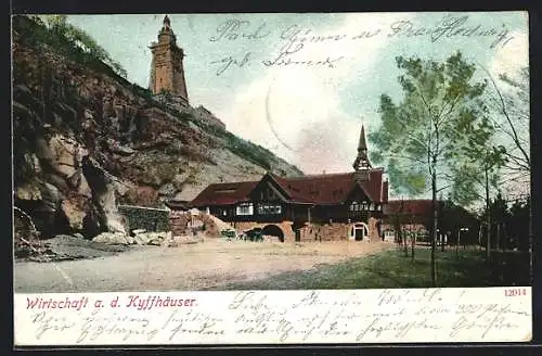 AK Kyffhäuser, Gasthaus a.d. Kyffhäuser