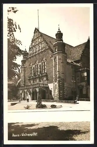 AK Posen, Blick auf die Universität im Sonnenschein