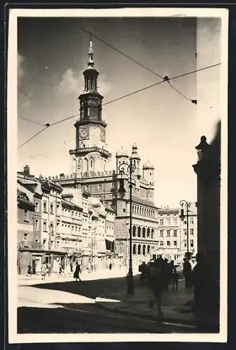 AK Posen, Rathaus im Sonnenschein