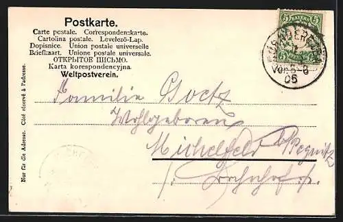 AK Engelthal / Mfr., Ortsansicht, Kirche, Linde, Sanatorium, Thorgruppe