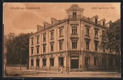 AK Augsburg, Hotel bayrischer Hof