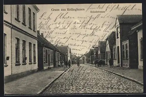 AK Kellinghusen, Kinder in der Schulstrasse