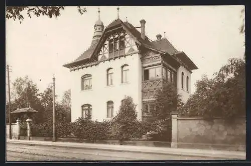 Foto-AK Dresden-Blasewitz, Ansicht einer Villa