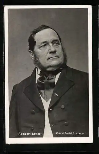 AK Portrait des Schriftstellers Adalbert Stifter