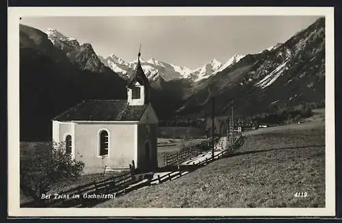 AK Trins, Kapelle im Gschnitztal