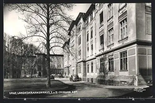 AK Graz, Landeskrankenhaus, I. und II. Chirurgische Abteilung