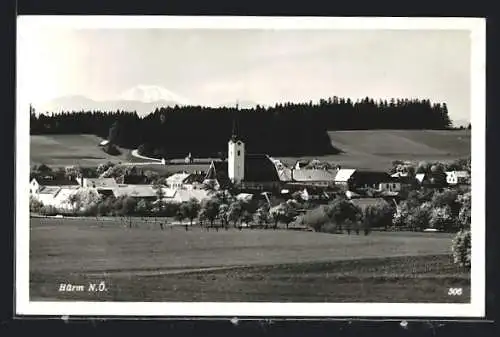 AK Hürm, Ansicht vom Ortsrand aus