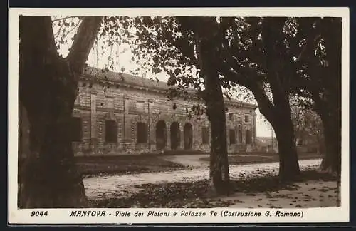 AK Mantova, Viale dei Platani e Palazzo Te (Costruzione G. Romano)