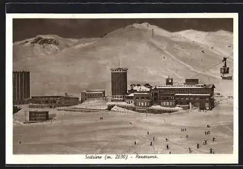 AK Sestriere, Verschneites Panorama