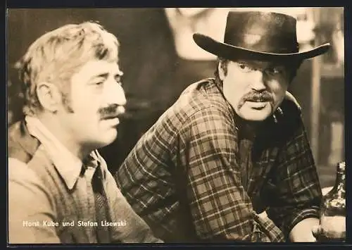 AK Schauspieler Horst Kube & Stefan Lisewski in einer Filmszene