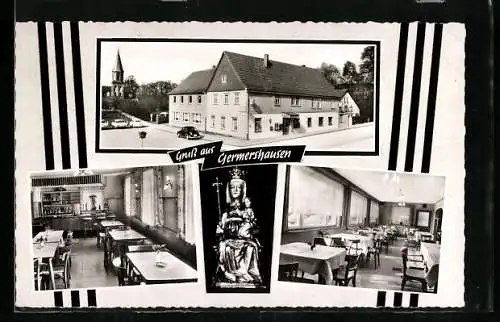 AK Germershausen, Gasthaus Stadt Hannover, Inh. Reinhard Löffler