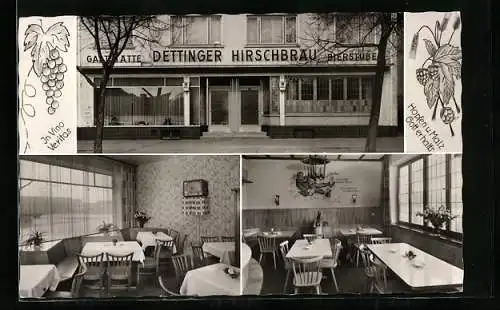 AK Heilbronn a. N., Gaststätte Dettinger Hirschbräu, Salzstr. 48, Inh. Karl Witzelmaier