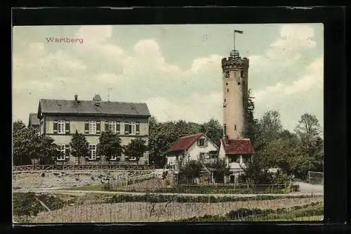 AK Heilbronn, Wartberg und Restaurant Weibertreu, Inh. Gottlob Müller, Karlstr. 14