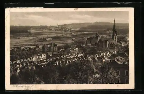 AK Falkenstein i. V., Blick über die Dächer