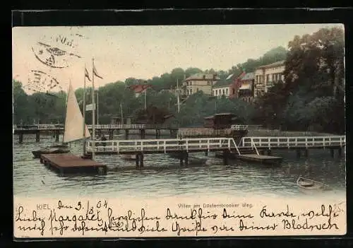 AK Kiel, Villen am Düsternbrooker Weg