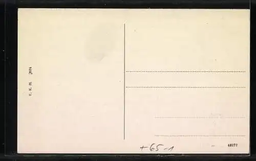 AK München-Gladbach, Vorderansicht vom Hauptbahnhof