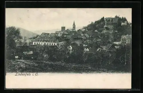 AK Lindenfels i. O., Totalansicht