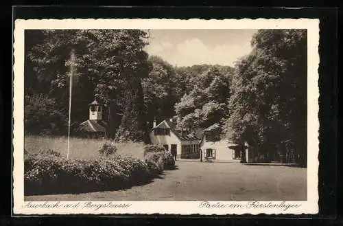 AK Auerbach a. d. Bergstrasse, Partie im Fürstenlager