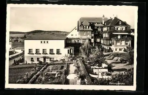 AK Möttlingen /Calw, Erholungsheim Rettungsarche aus der Vogelschau