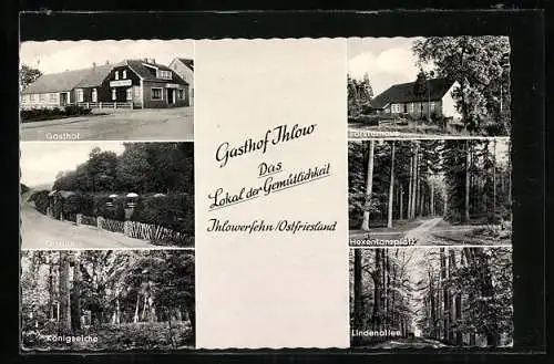 AK Ihlowerfehn /Ostfriesland, Gasthof Ihlow, Das Lokal der Gemütlichkeit, Bes. J. Evers