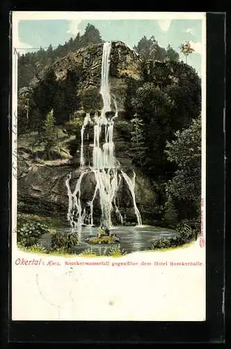 AK Goslar, Romkerwassefall im Okerthal
