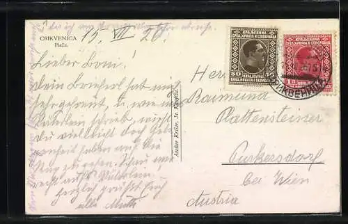 AK Crikvenica, Plaza