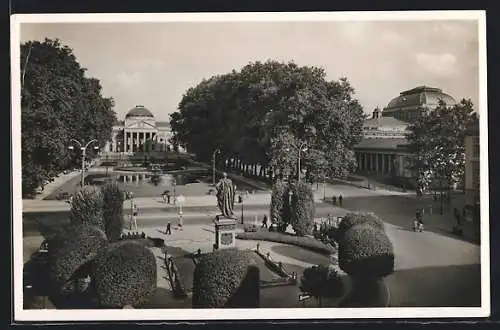 AK Wiesbaden, Weltkurstadt mit Staatstheater