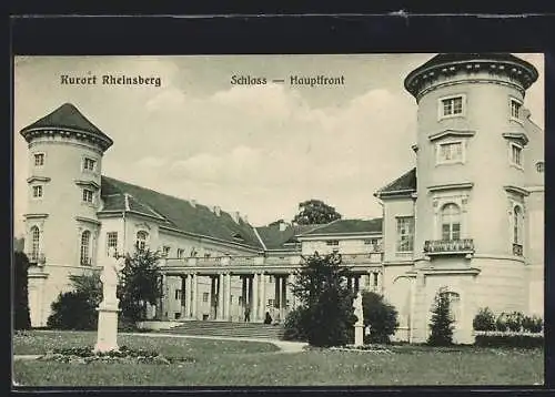 AK Rheinsberg, Schloss, Hauptfront