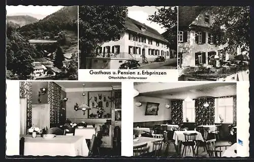 AK Ottenhöfen, Gasthaus u. Pension z. Erbprinzen