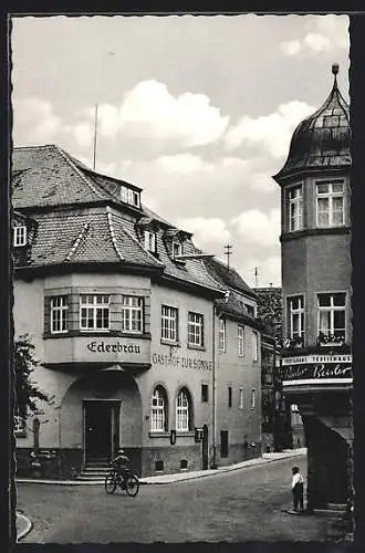 AK Hösbach, Gasthof Zur Sonne