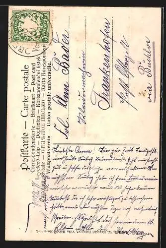 AK Einödsbach, Ansicht mit Mädelegabel