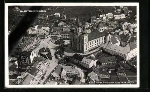 AK Mariazell, Fliegeraufnahme