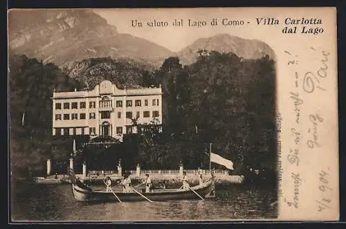 AK Cadenabbia /Lago di Como, Villa Carlotta dal Lago