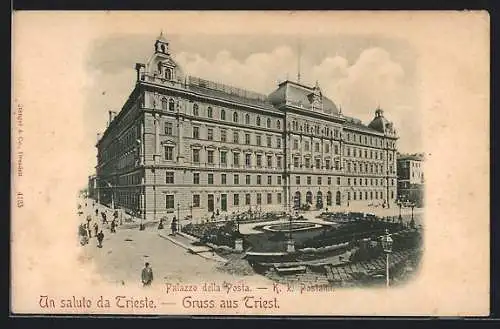 AK Trieste, Palazzo della Posta