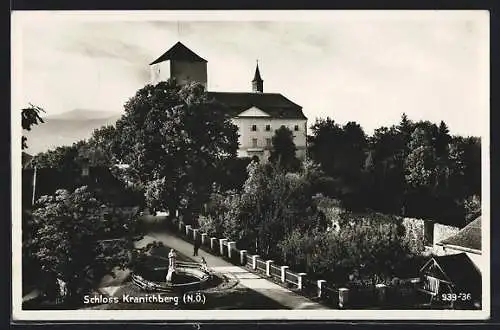 AK Kranichberg, Blick zum Schloss