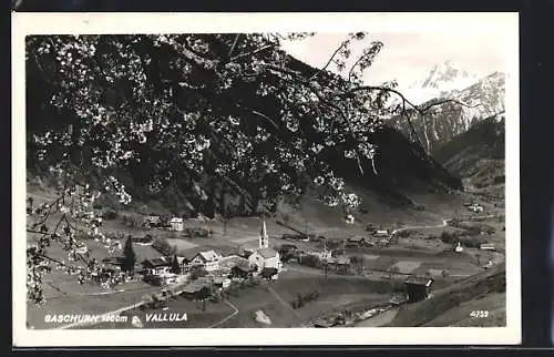 AK Gaschurn, Talpanorama mit Vallula