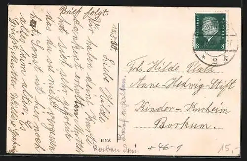 AK Elberfeld, Brausenwerth, Strassenpartie aus der Vogelschau