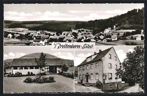 AK Breitenborn-Lützel, Gasthaus Bayerischer Hof H. Hessler, Gesamtansicht