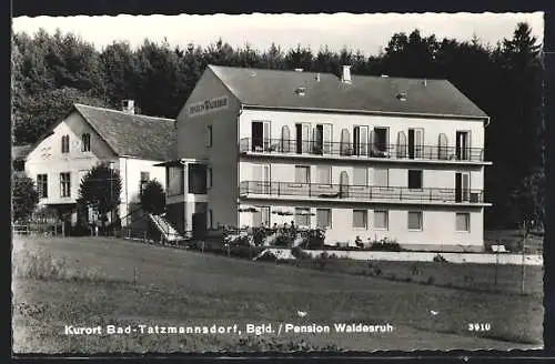 AK Bad Tatzmannsdorf /Bgld., Pension Waldesruh