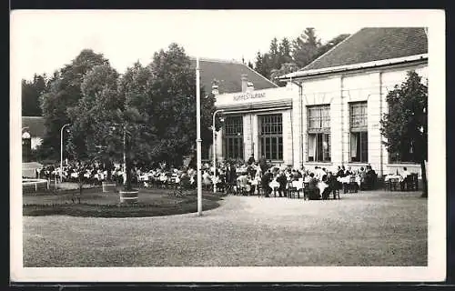 AK Bad Tatzmannsdorf, Blick zum Kurrestaurant