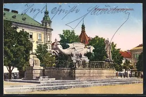 AK Klagenfurt, Lindwurmbrunnen