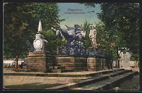 AK Klagenfurt, Lindwurmbrunnen