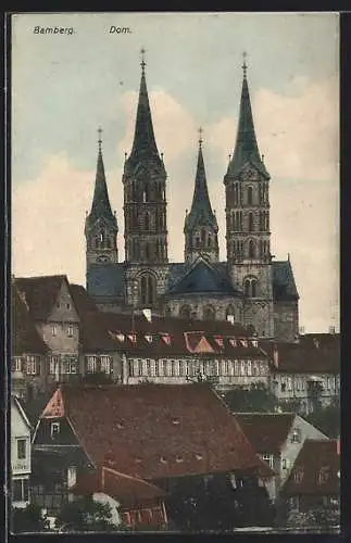 AK Bamberg, Blick zum Dom