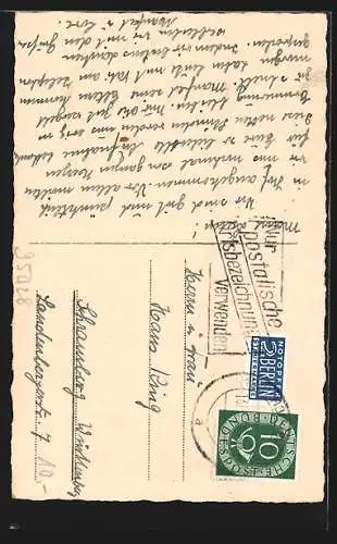 AK Hof a. d. Saale, Gaststätte Theresienstein