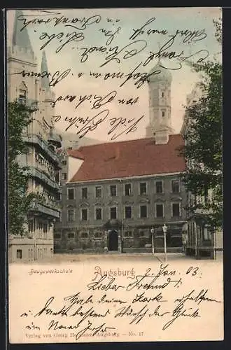AK Augsburg, Baugewerkschule