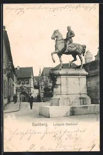 AK Bamberg, Luitpold-Denkmal