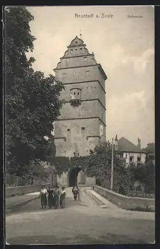 AK Neustadt a. d. Saale, Hohentor